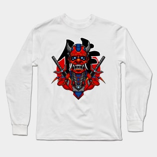 Mecha Samurai 01 Long Sleeve T-Shirt